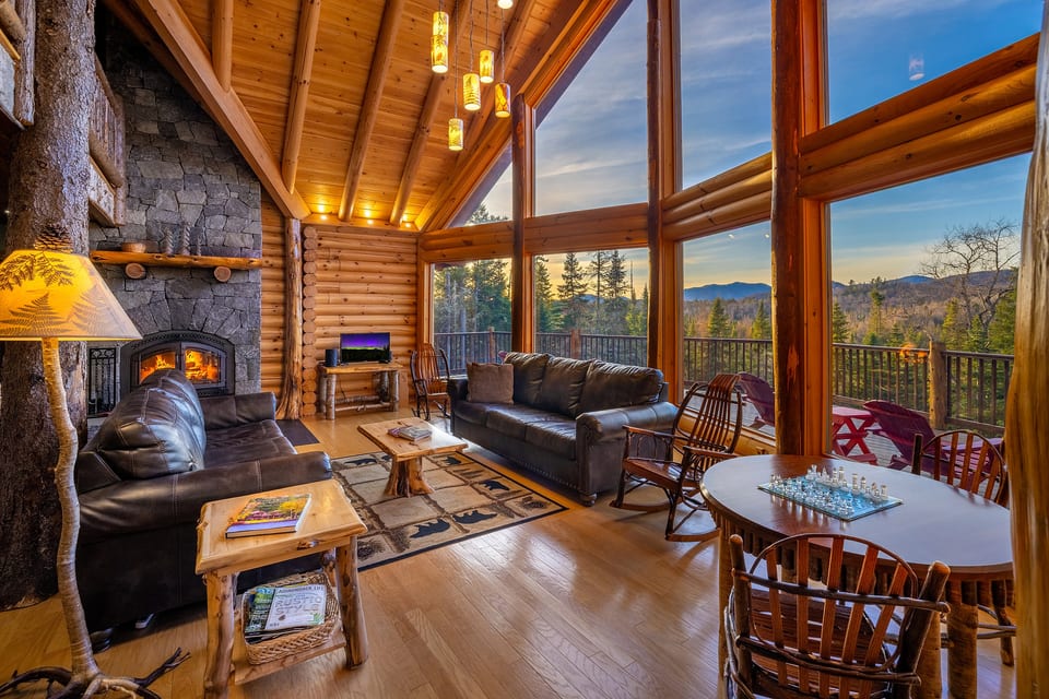 River Road Loj - Lake Placid log cabin rental - Lake Placid