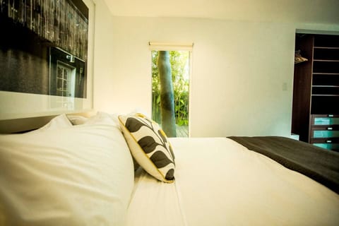 Bedroom with view of the front yard