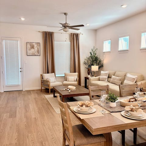 Dinning room and Living room