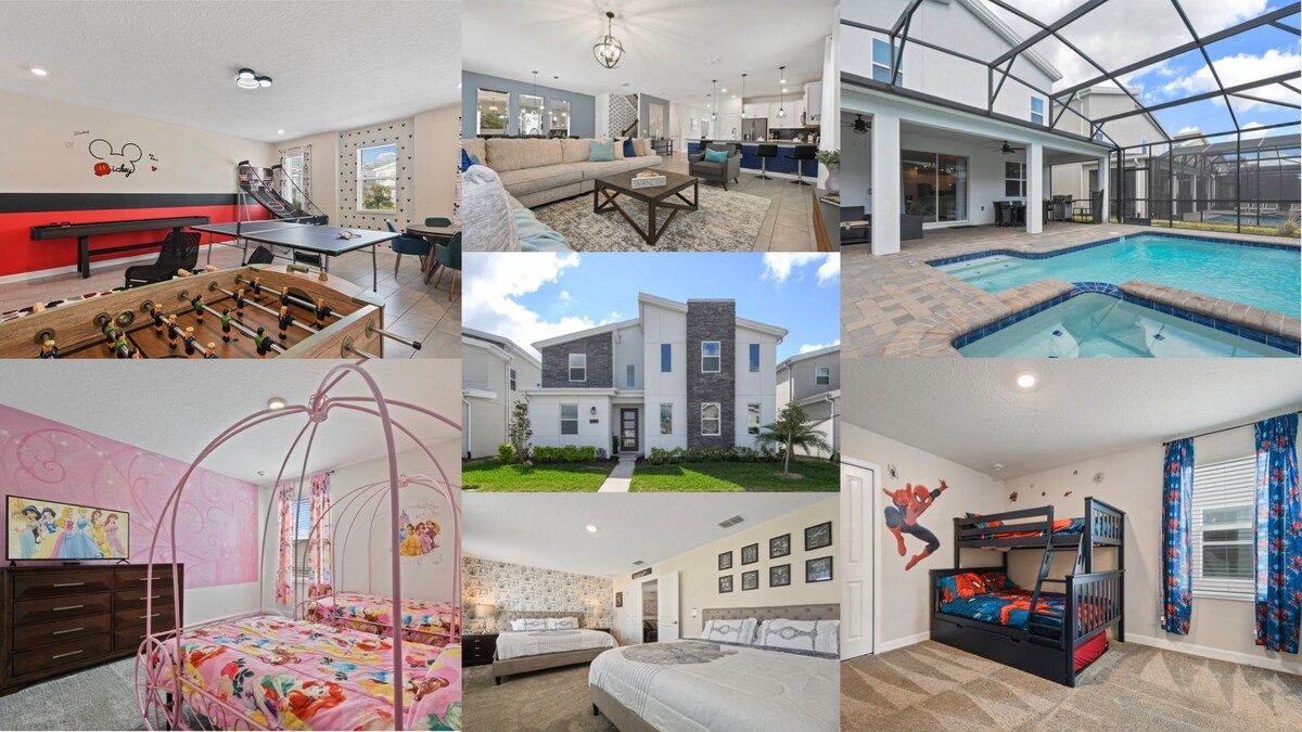 Once Upon A Time@Storey Lake-9 bedrooms, Sleeps 20