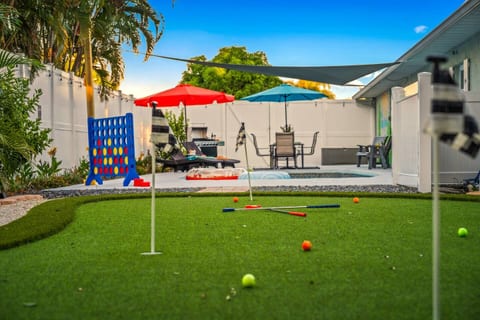 Let the kids play putt putt golf, bocce ball and more while you relax in the refreshing pool. Summertime paradise awaits!