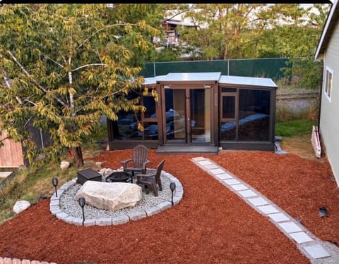 The Glass Hideout your own private getaway .