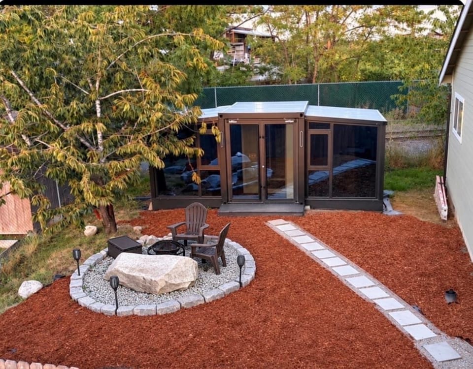 The Glass Hideout your own private getaway .