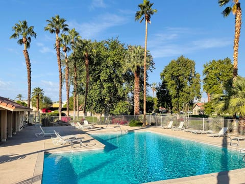 Soak up some sunshine in the community pool