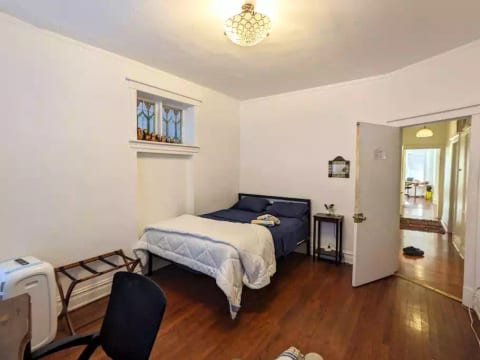 Main bedroom from desk area