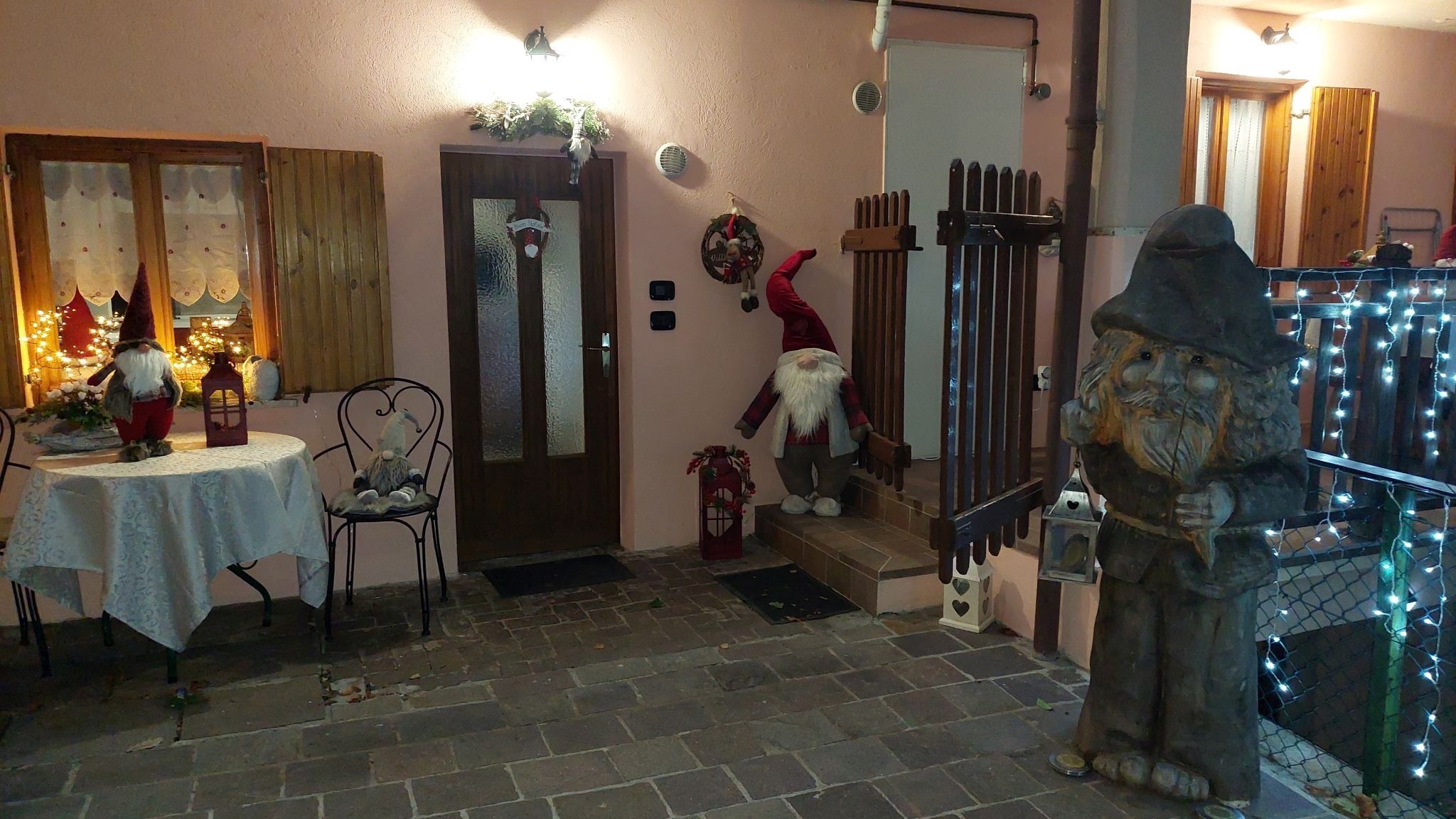 L'ingresso a Natale