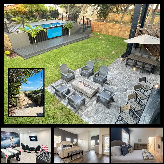 4,000 sqft. 6bdrm Oceanview with Game Rm. Htd Pool - Oceanfront