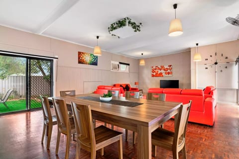 Open Plan Dining and Living Areas