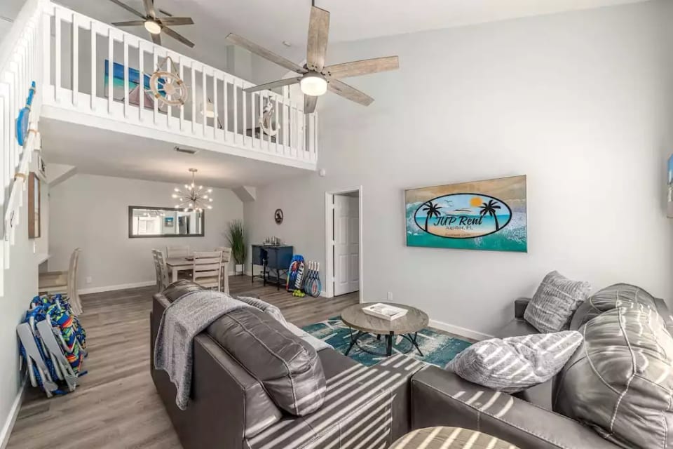 Entrance into house, living area