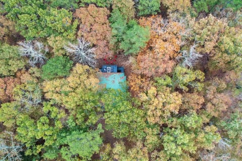 Elk Grove Cabin  in the Ouachita National Forest