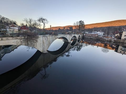 Bridge of Flowers winter evening