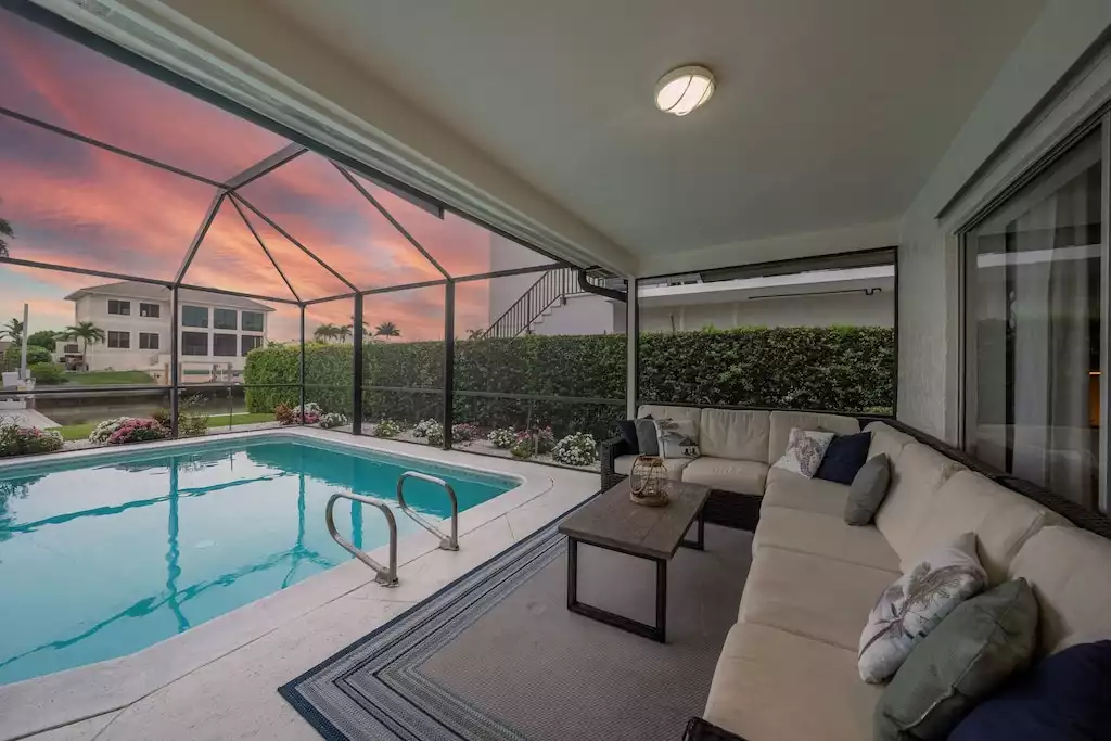 Covered and Screened-In Lanai