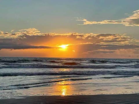Sunrise from balcony