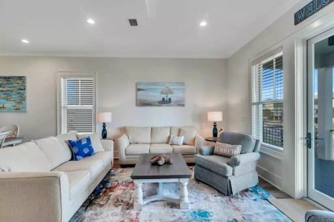 Sleeper Sofa's in both couches so you can choose which one to use.