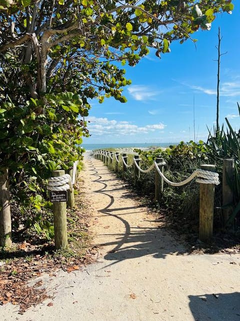Just a short 800ftwalk to Cocoa Beach and its amazing sand and world class surfing.  Our property is so close to the amazing views of the beach.