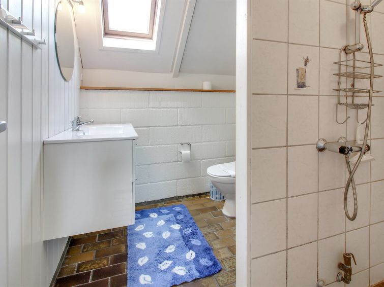 Bathroom - Florentine - 600m from the sea in Western Jutland - Ringkobing