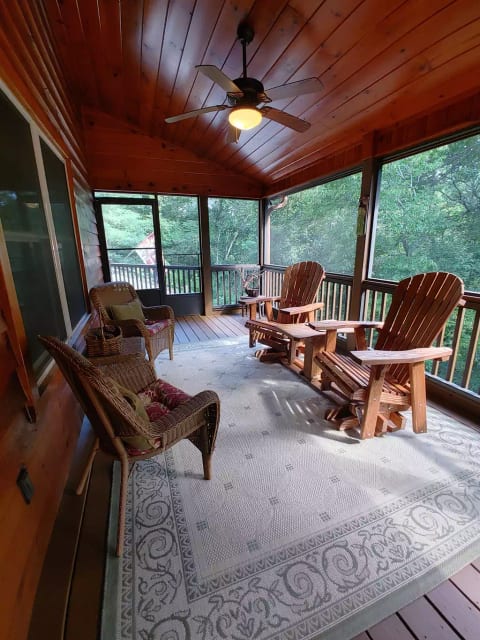 More Seating Main Level Screened Porch