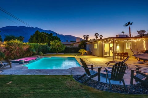 Day or night, this home is the place to wind down.
