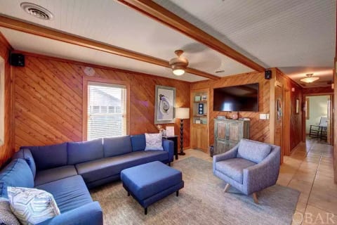 New furniture and a Samsung Smart TV make for a comfortable movie night, or curl up on the couch with a good book when you need a break from the warm sun!