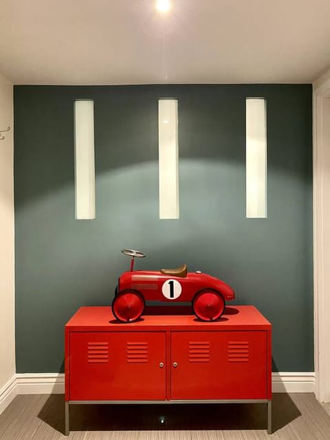 Hallway/entrance to suite.