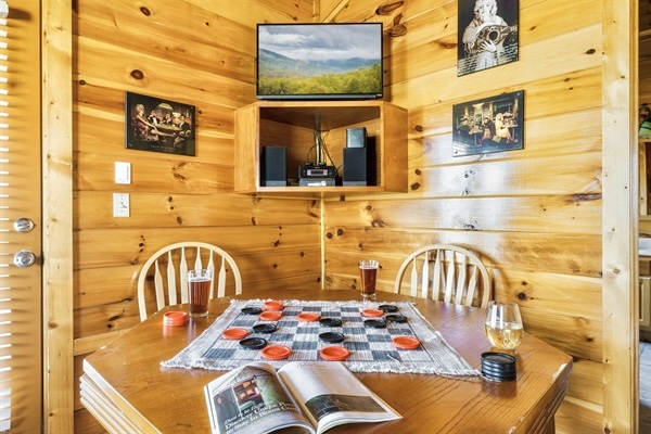 Show off your skill of chess or games using poker table.