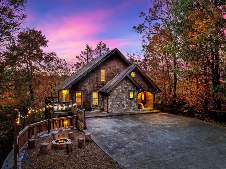 Welcome to Legends Hideaway, your home away from home! Our family cabin offers the perfect blend of comfort and elegance, complete with a cozy fire pit to gather around and make lasting memories.