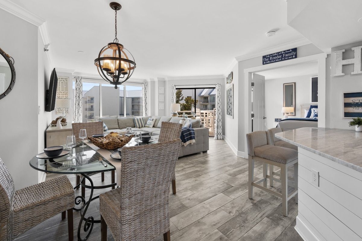 Ocean Views at Villamare 1404, Right on the Beach! image 23