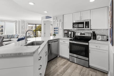 Ocean Views at Villamare 1404, Right on the Beach! image 3