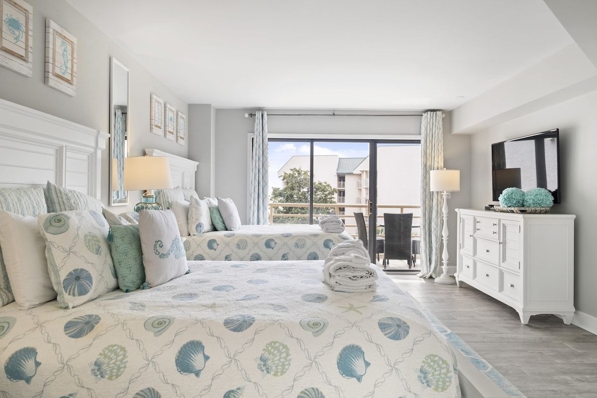 Ocean Views at Villamare 1404, Right on the Beach! image 29