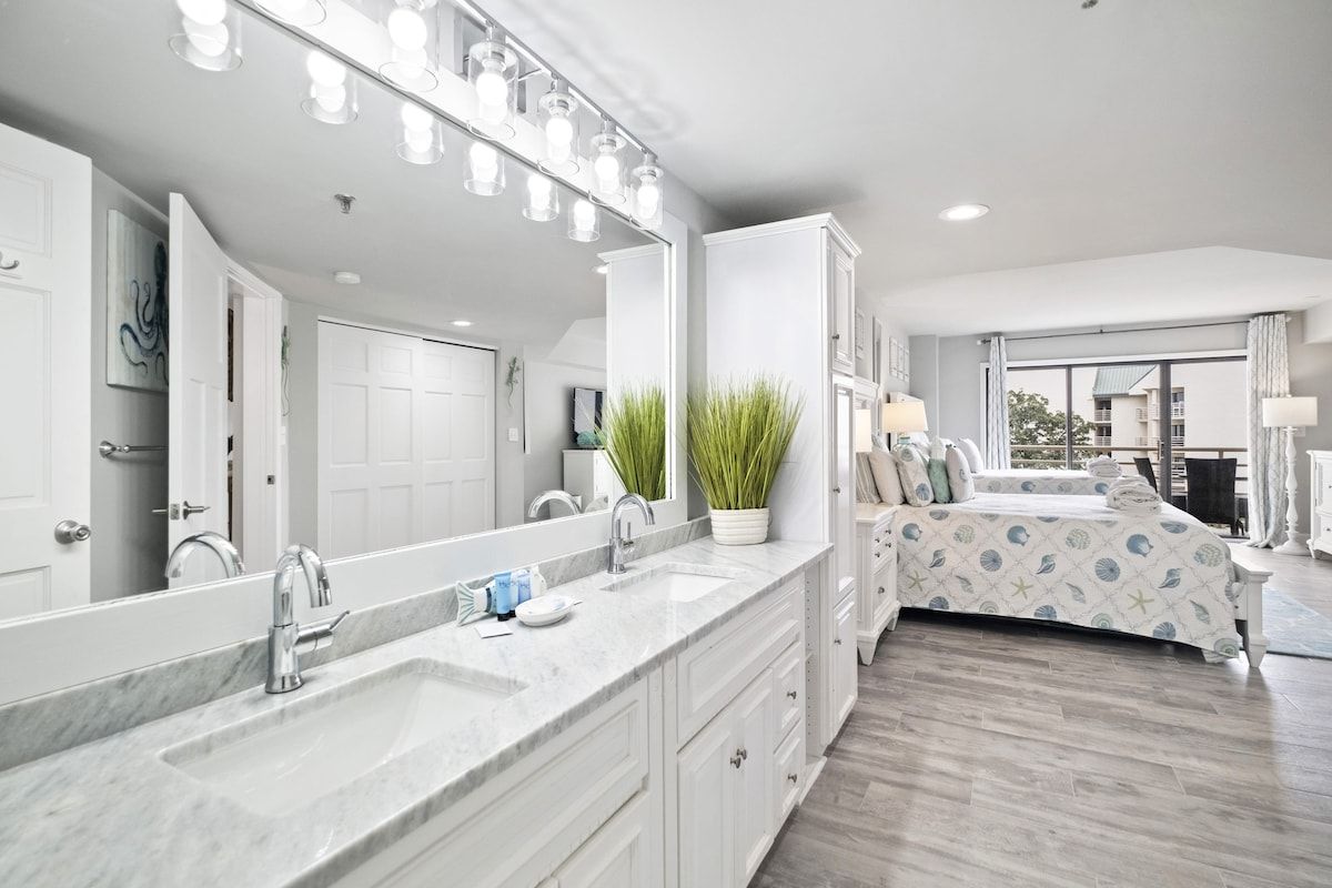Ocean Views at Villamare 1404, Right on the Beach! image 30