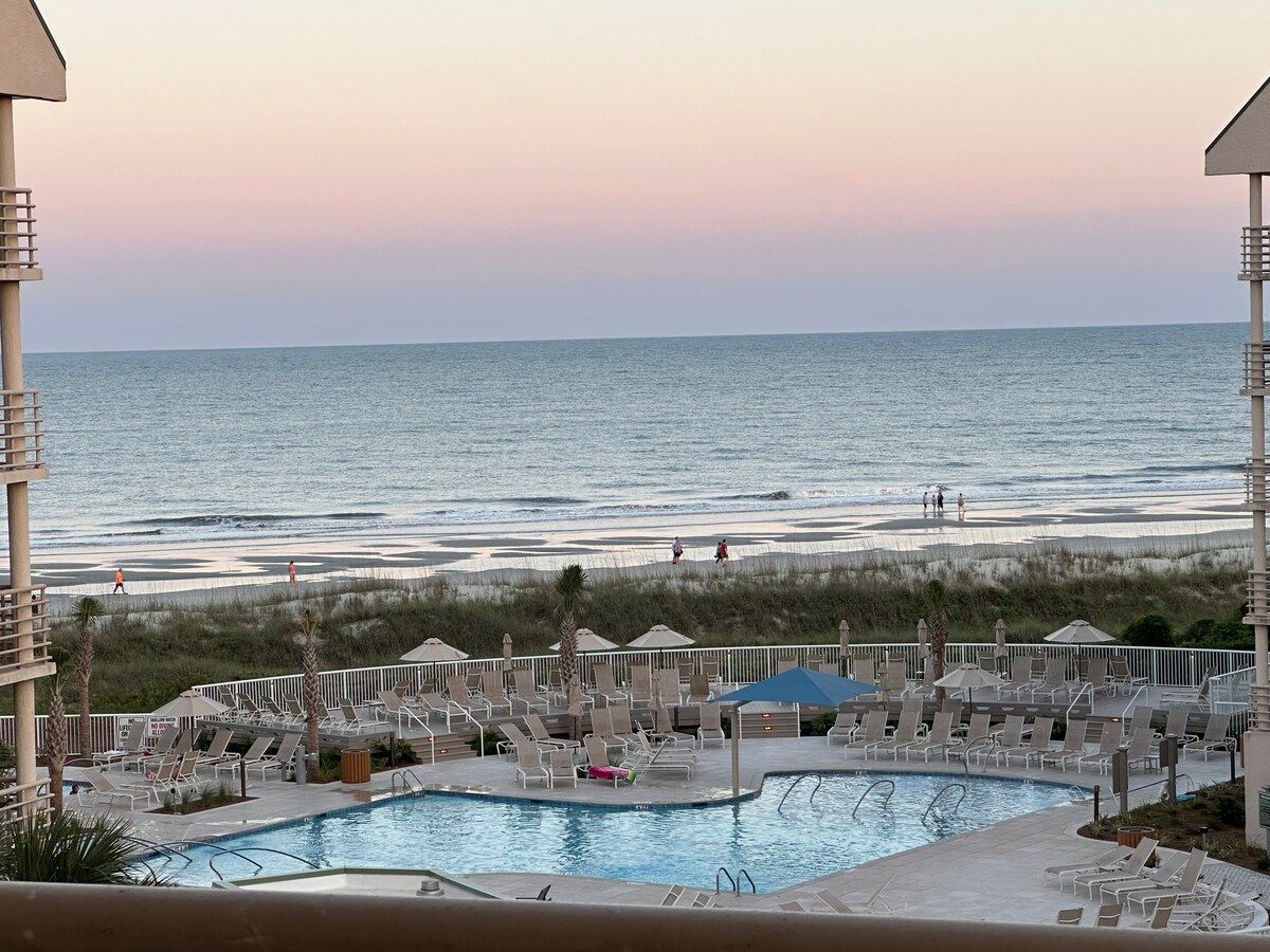 Ocean Views at Villamare 1404, Right on the Beach! image 48