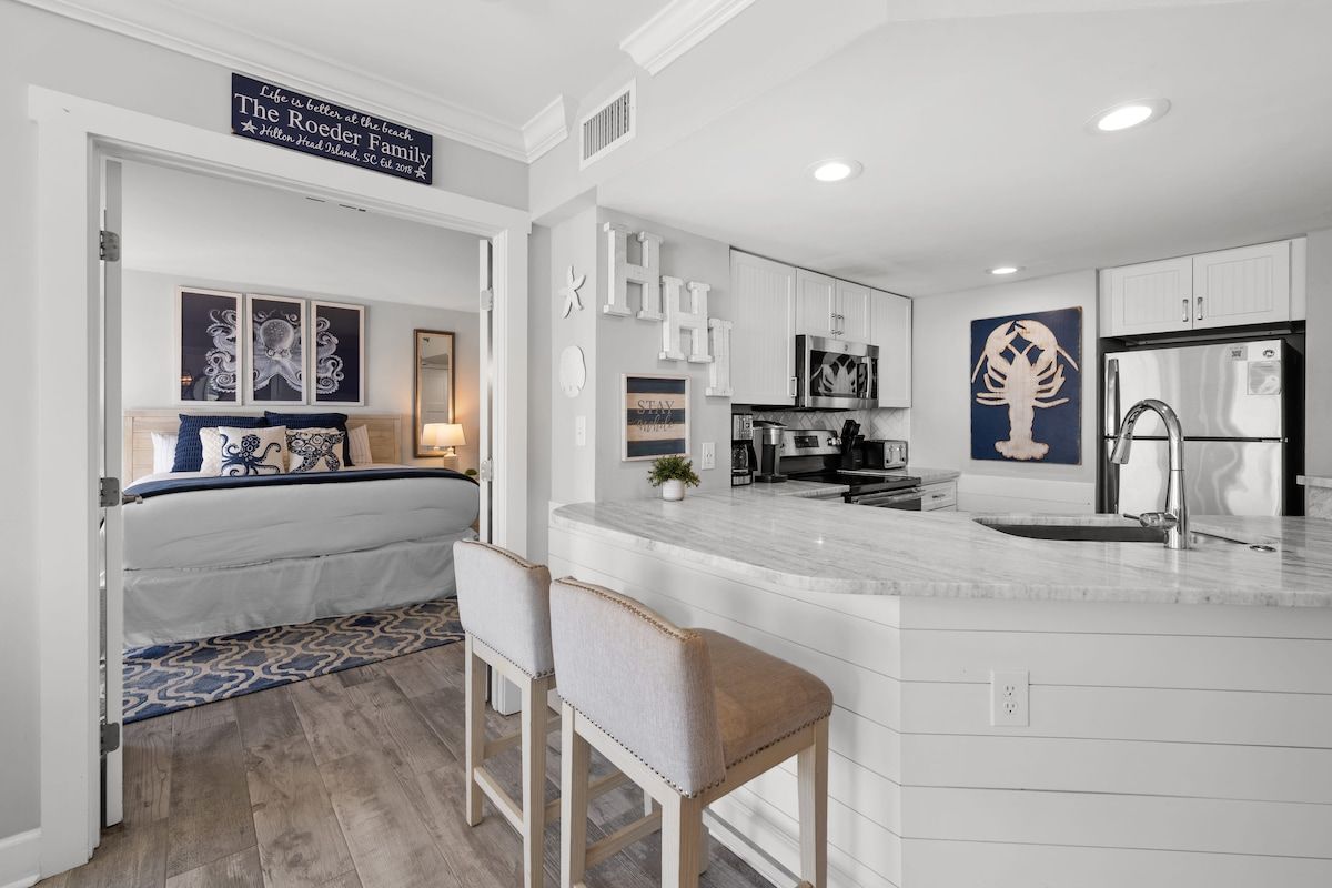Ocean Views at Villamare 1404, Right on the Beach! image 26