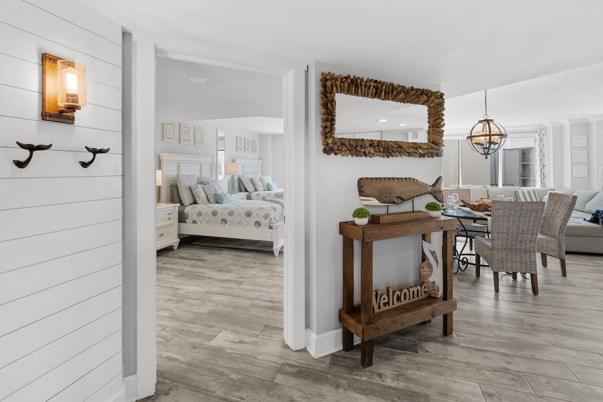 Ocean Views at Villamare 1404, Right on the Beach! image 27
