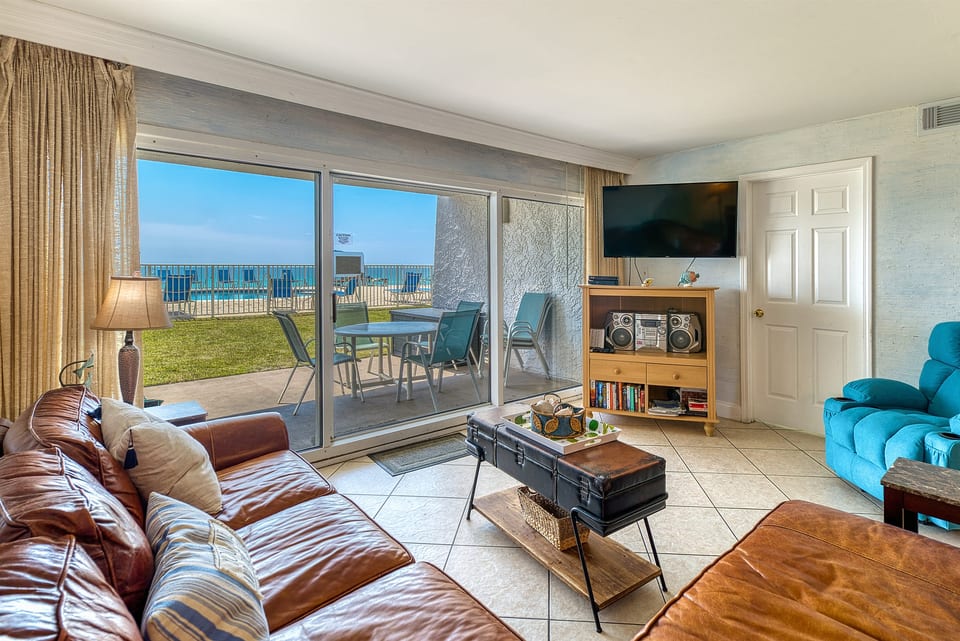 Your beachside retreat, just steps from the shore.