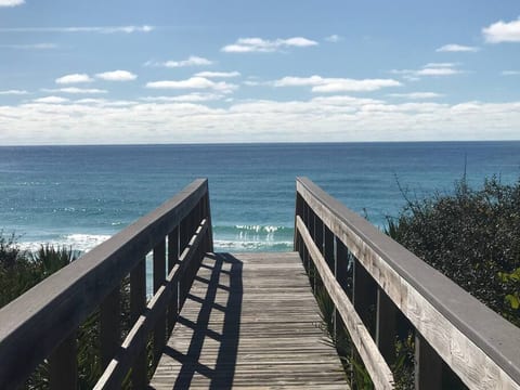 Easy Walk over to the Beach