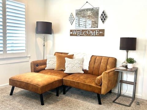 Petite Futon in Living Area