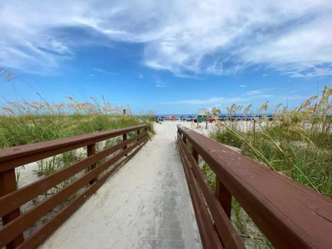 Entrance to the Beach from The Dunes House access