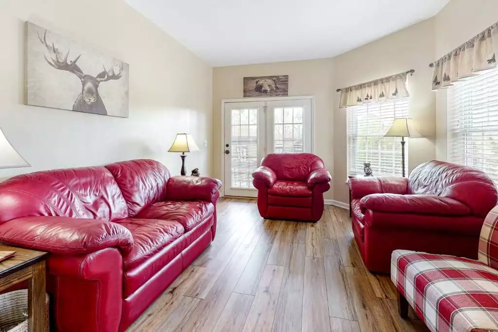 Living Area - Bandit's Riverfront Retreat - Sevierville