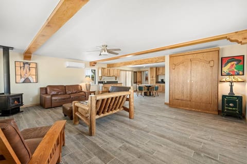 downstairs open floor plan