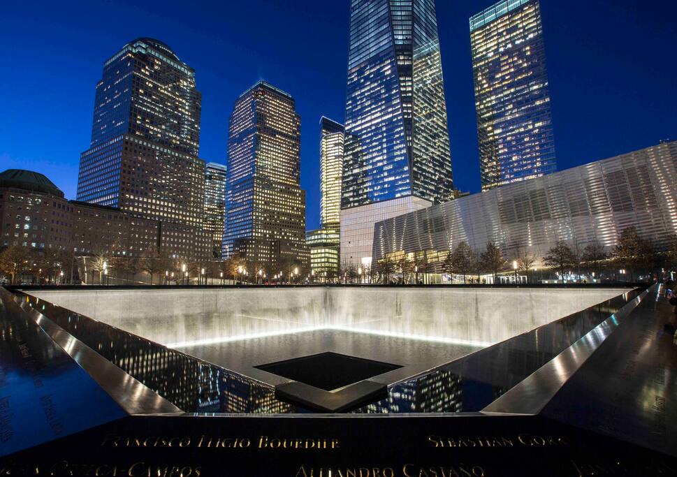 Take the A or C train to the first stop in Manhattan. Fulton street
The beautiful twin tower memorial Take the A or C train to the first stop in Manhattan. Fulton street
The beautiful twin tower memorial - Relaxing & cozy SPA. apt in Brooklyn mins to MHTN - Brooklyn