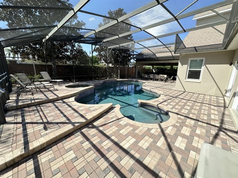 Stunning Outdoor Living with Pool and Hot Tub