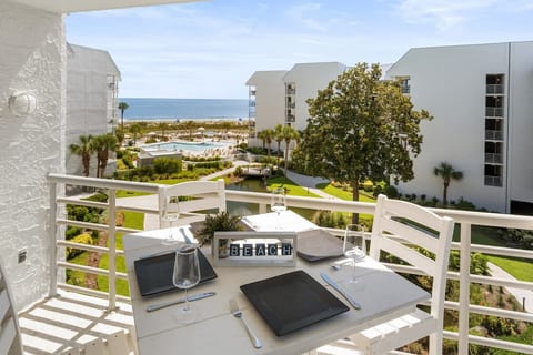Ocean Views at Villamare 1405, Right on the Beach! image 4