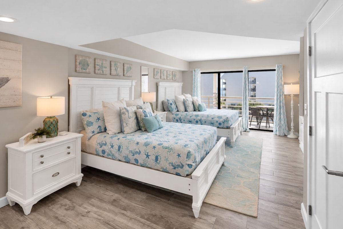 Ocean Views at Villamare 1405, Right on the Beach! image 6