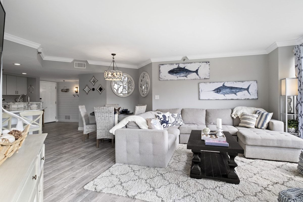 Ocean Views at Villamare 1405, Right on the Beach! image 12