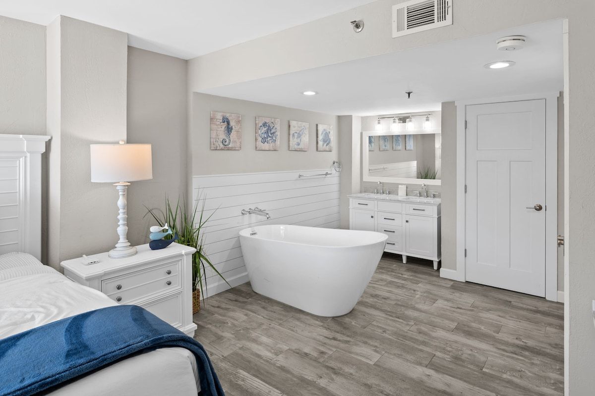 Ocean Views at Villamare 1405, Right on the Beach! image 19