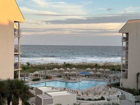 Ocean Views at Villamare 1405, Right on the Beach! image 5