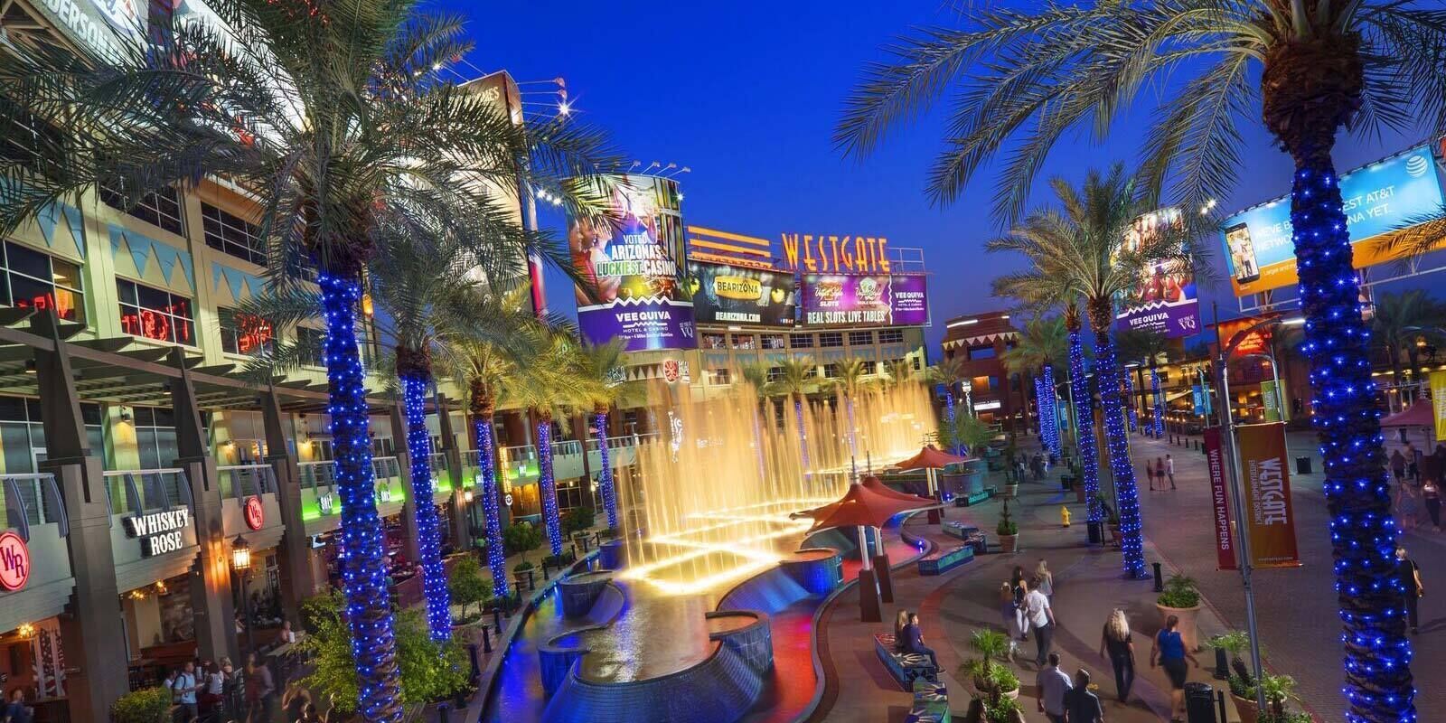 Westgate Entertainment District, restaurants shopping end events
