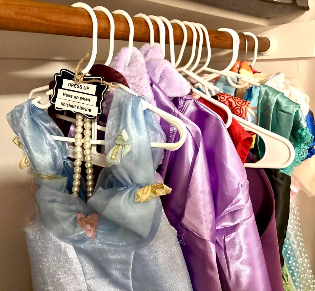 Every little girls dream, dress up clothes and fairy houses, stored in this bedrooms closet. Stadium Oasis Glendale, Az