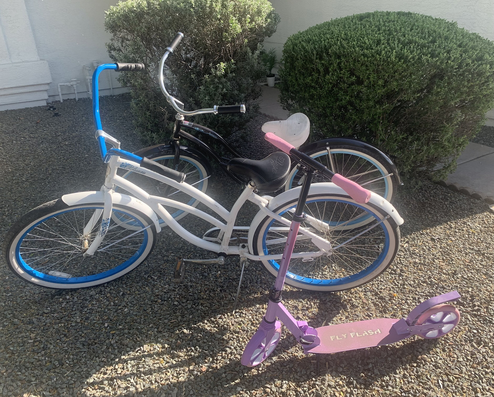 Beach Cruisers and kid bikes