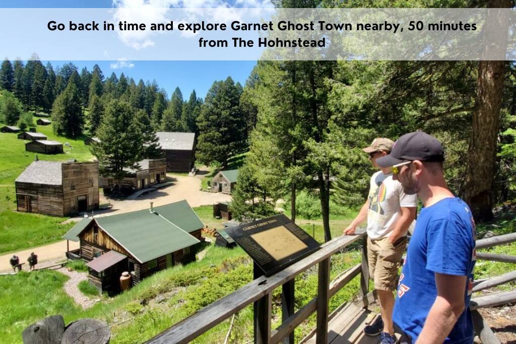 Go back in time and explore Garnet Ghost Town nearby, 50 minutes from The Hohnstead. - Pet-friendly, Peaceful Glamping Tent + Hot Tub - Bonner-West Riverside